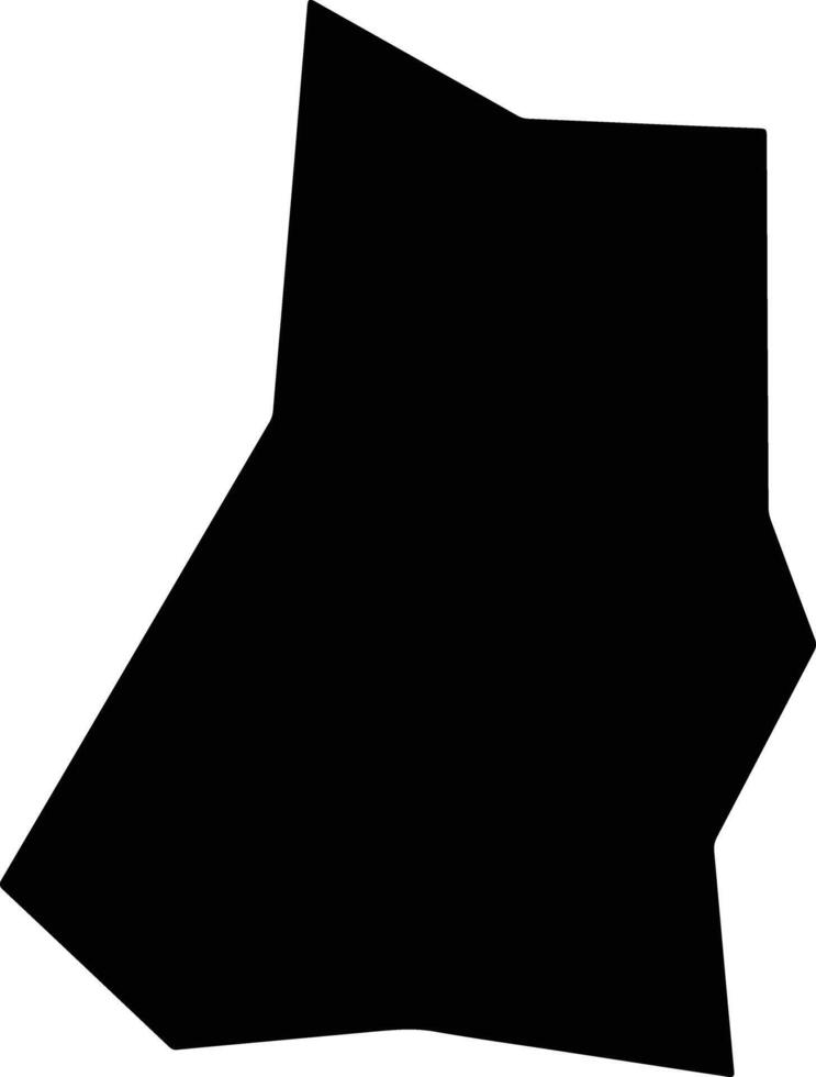 Psyllatos Cyprus silhouette map vector