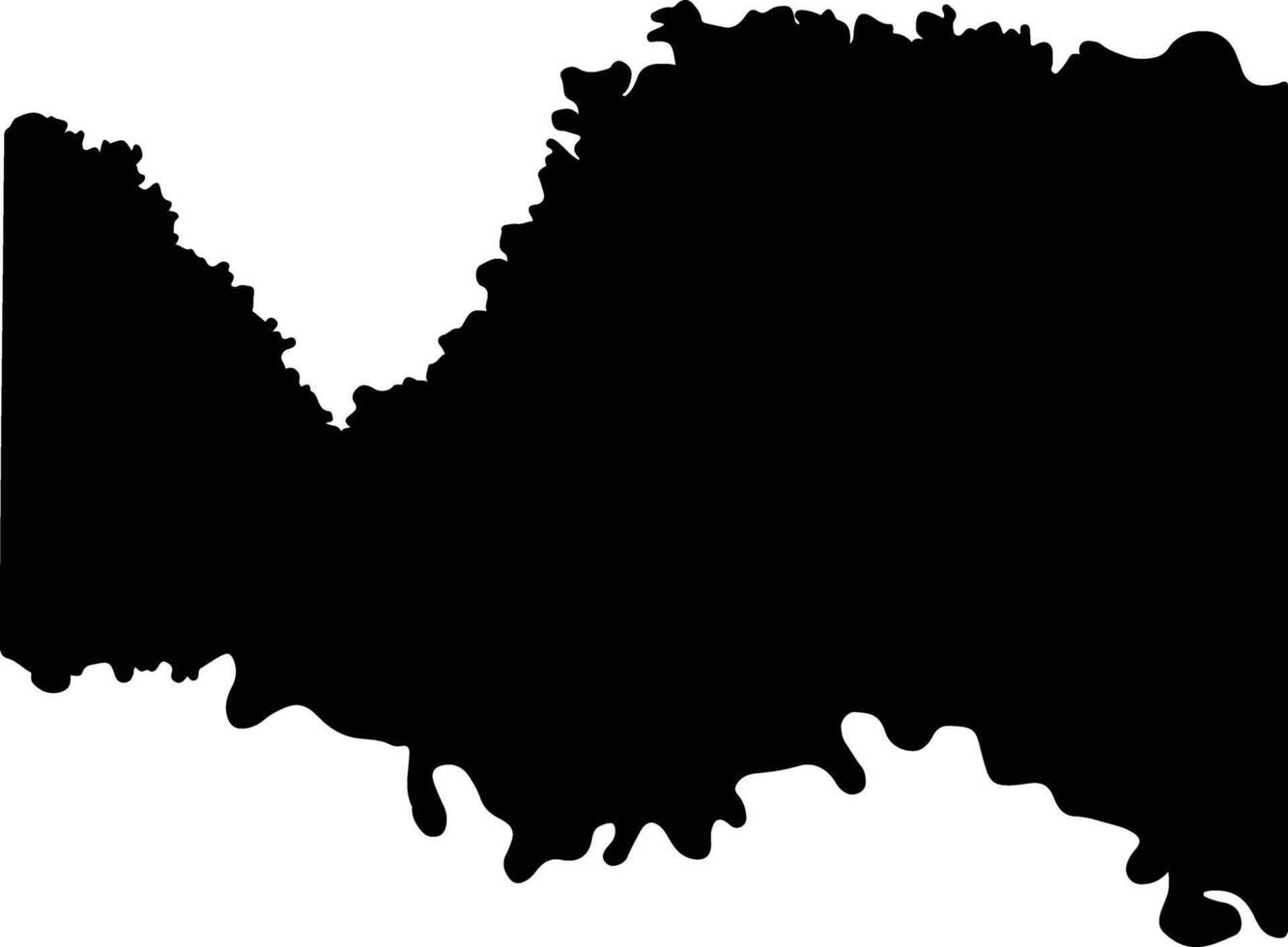 Puerto Arica Colombia silhouette map vector