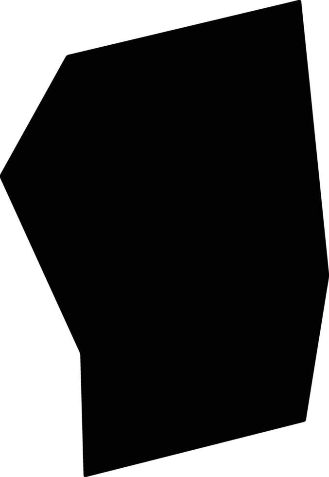 Pugexian China silhouette map vector