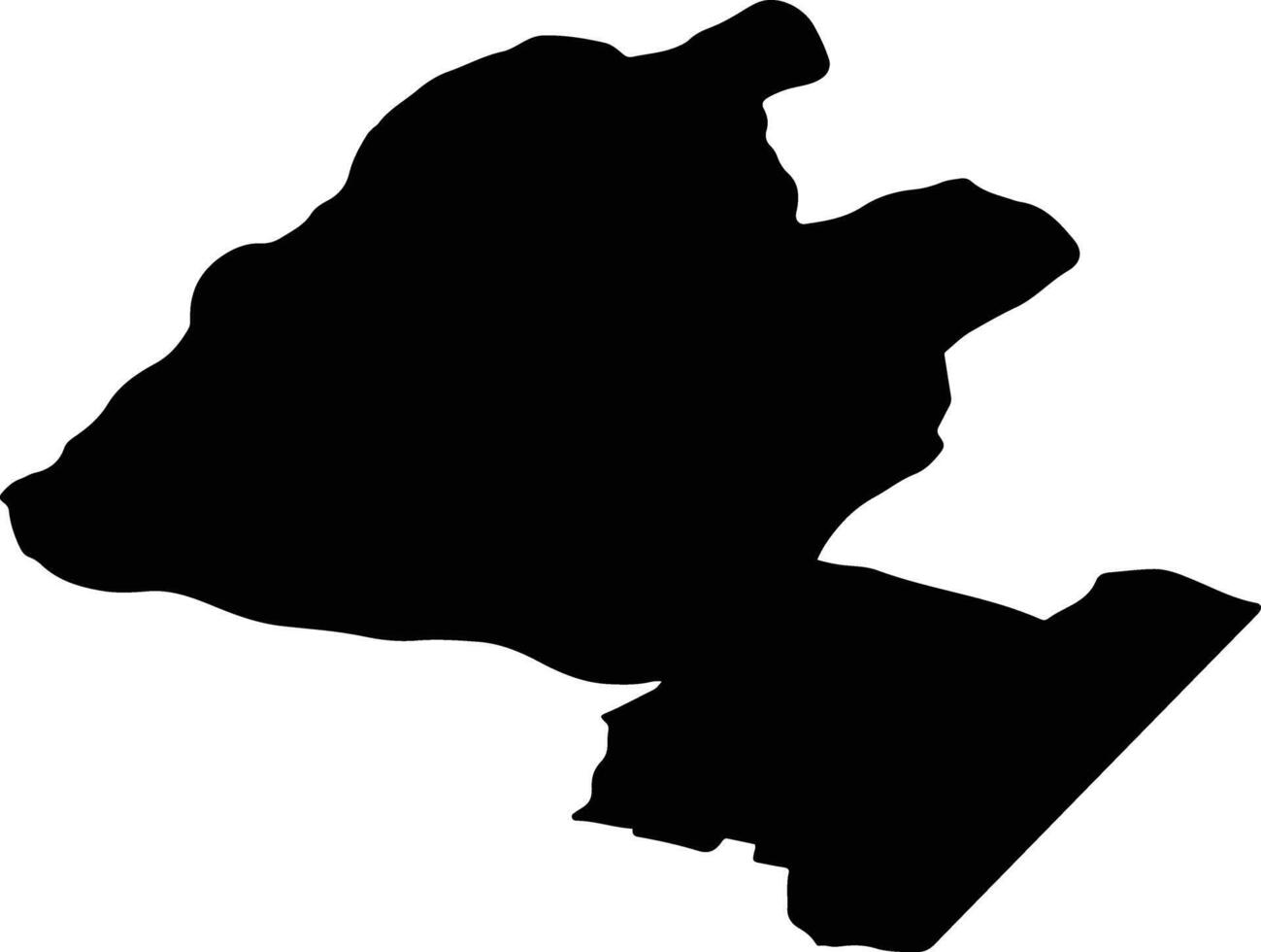 Purmerend Netherlands silhouette map vector