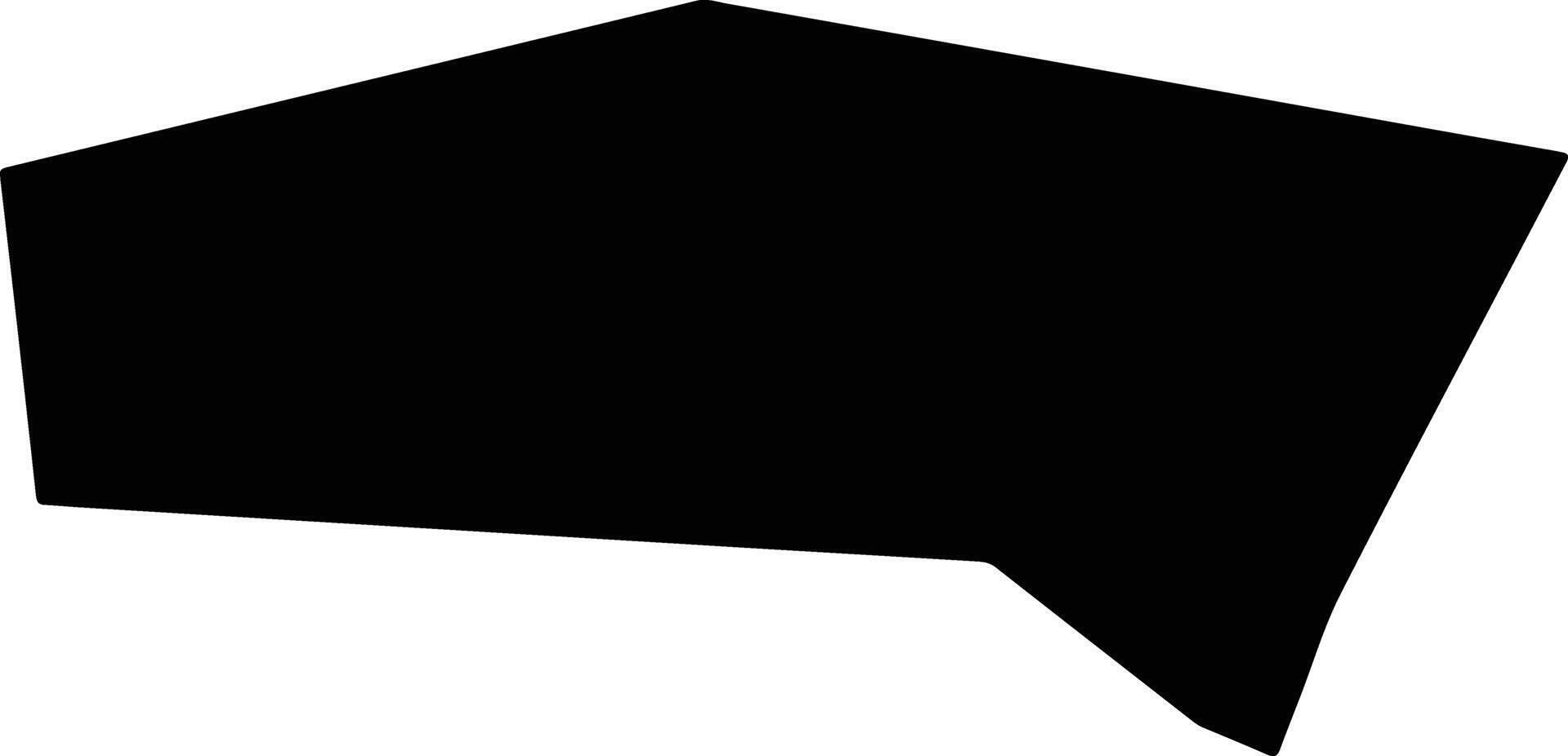 Pyriatyn Ukraine silhouette map vector