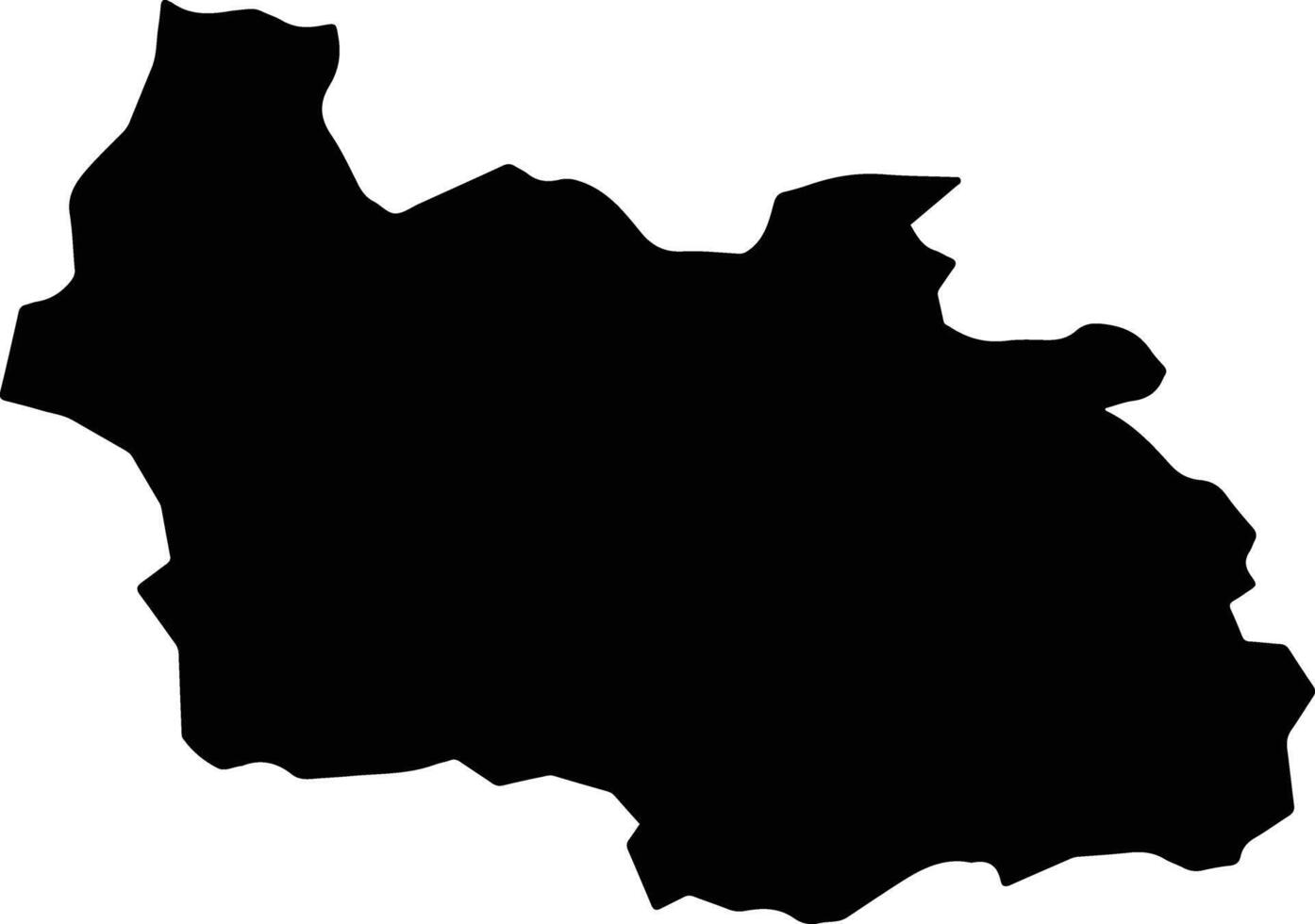 Qaysar Afghanistan silhouette map vector