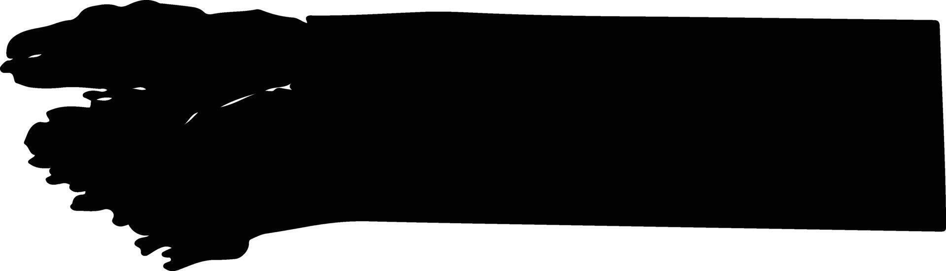 Qeqqata GRL silhouette map vector