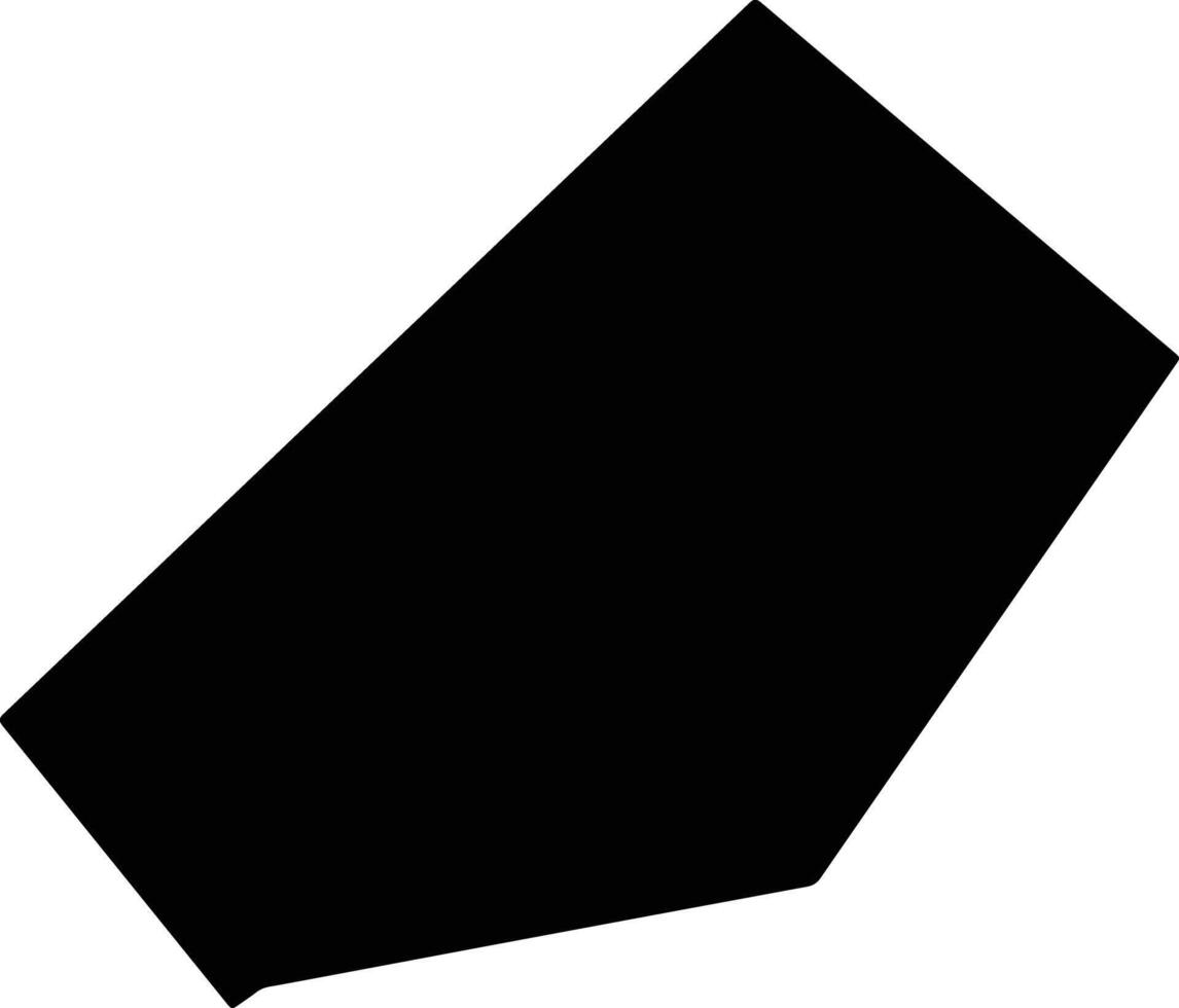 Qibla Kuwait silhouette map vector