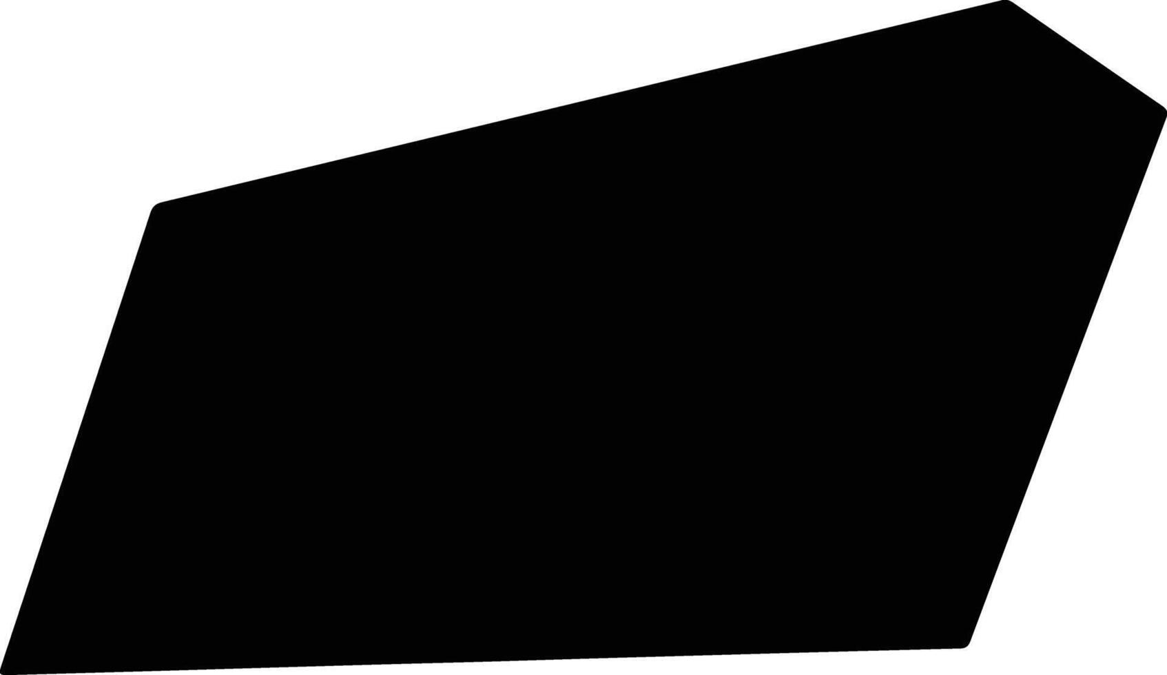 Qingshenxian China silhouette map vector