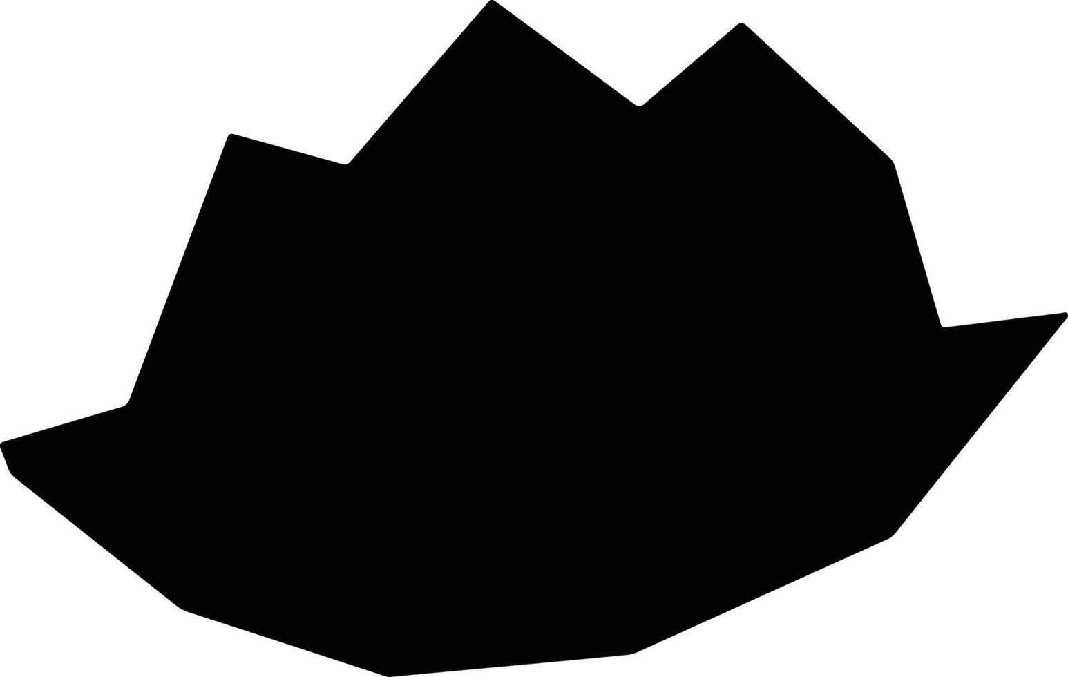 Qingyuanmanzuzizhixian China silhouette map vector