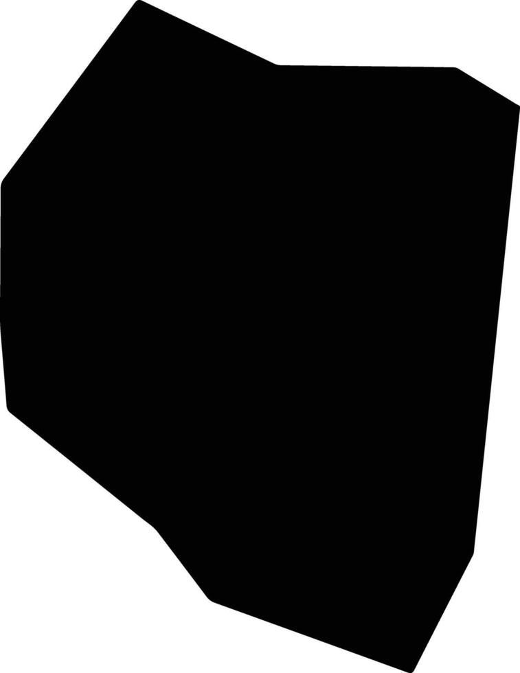 Qinyuanxian China silhouette map vector