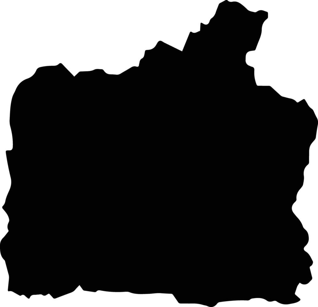 Quebradanegra Colombia silhouette map vector