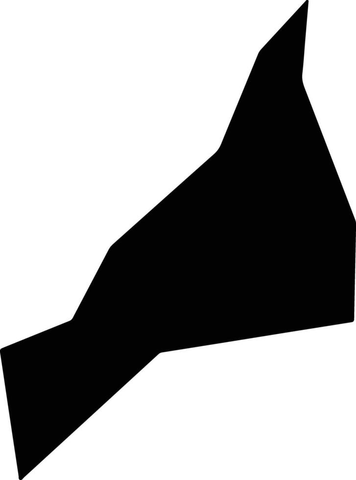Quelepa El Salvador silhouette map vector