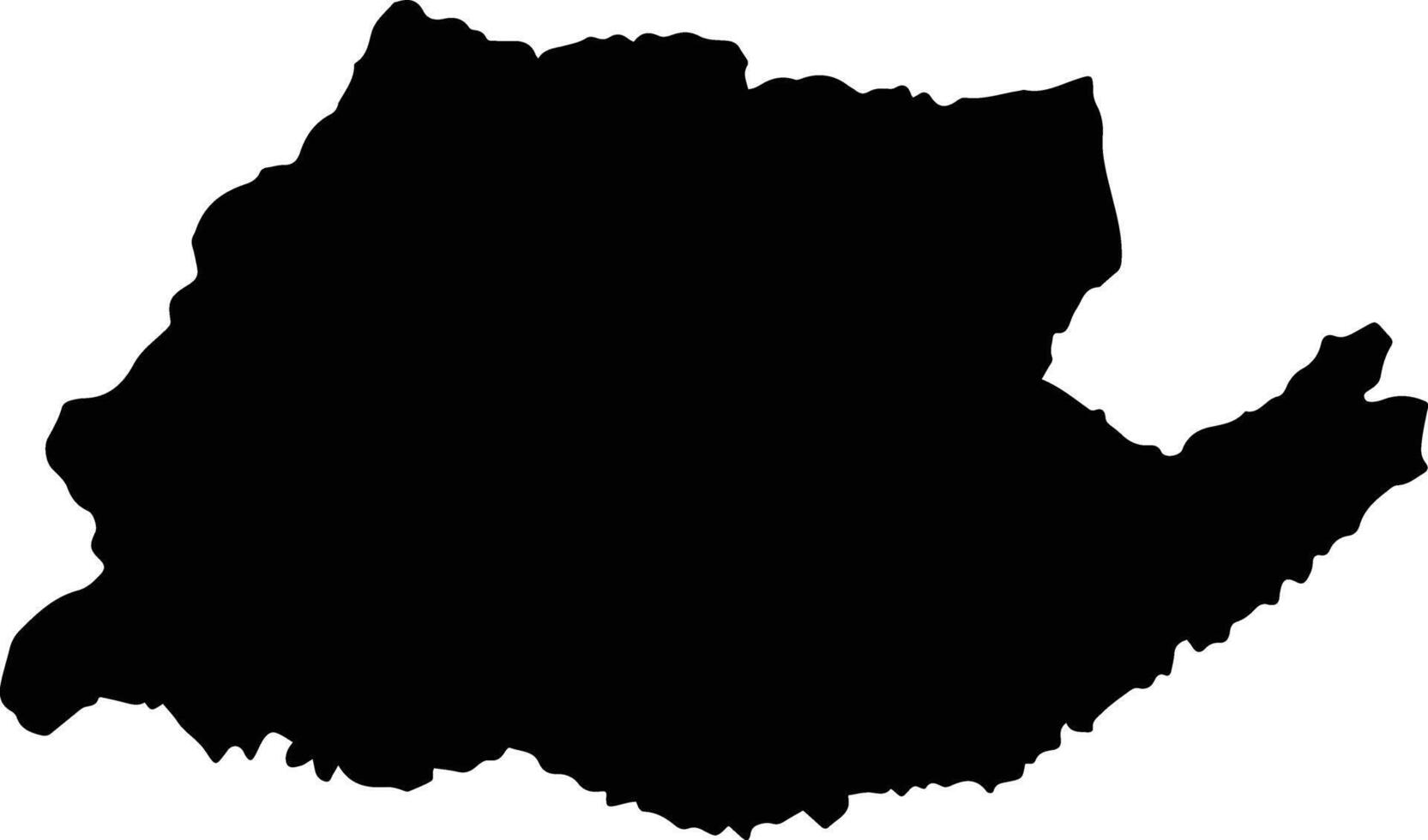 Quimbaya Colombia silhouette map vector