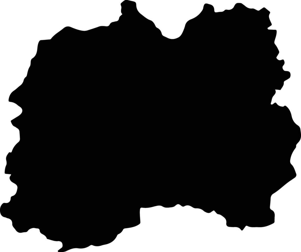 Quy Hop Vietnam silhouette map vector