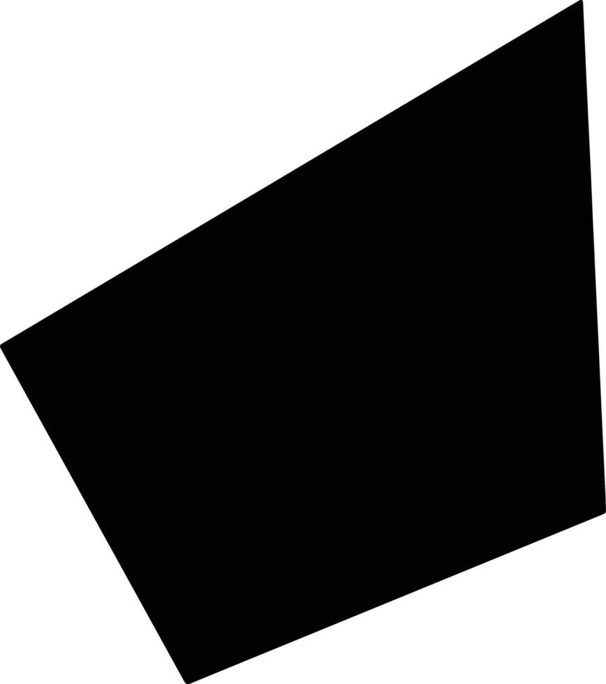 Quwoxian China silhouette map vector
