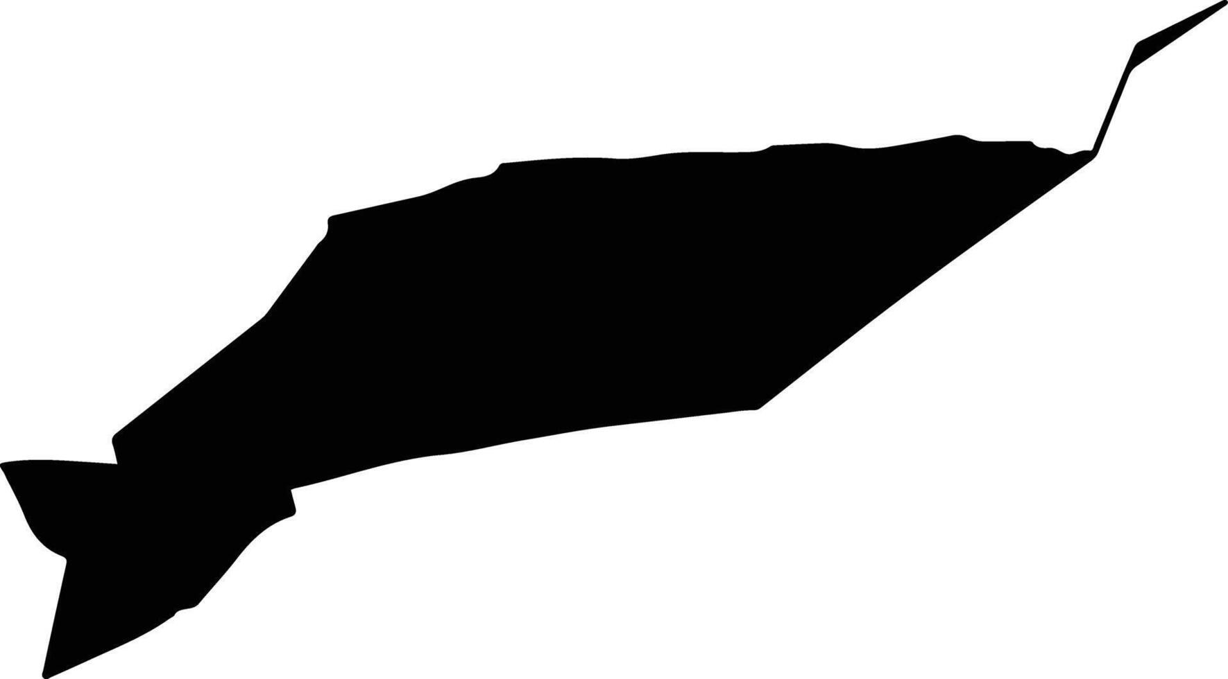 Raarvihke sma 1 Norway silhouette map vector