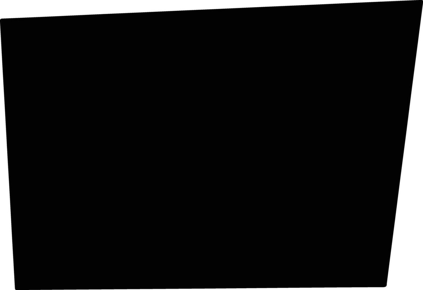 Rabiya Kuwait silhouette map vector