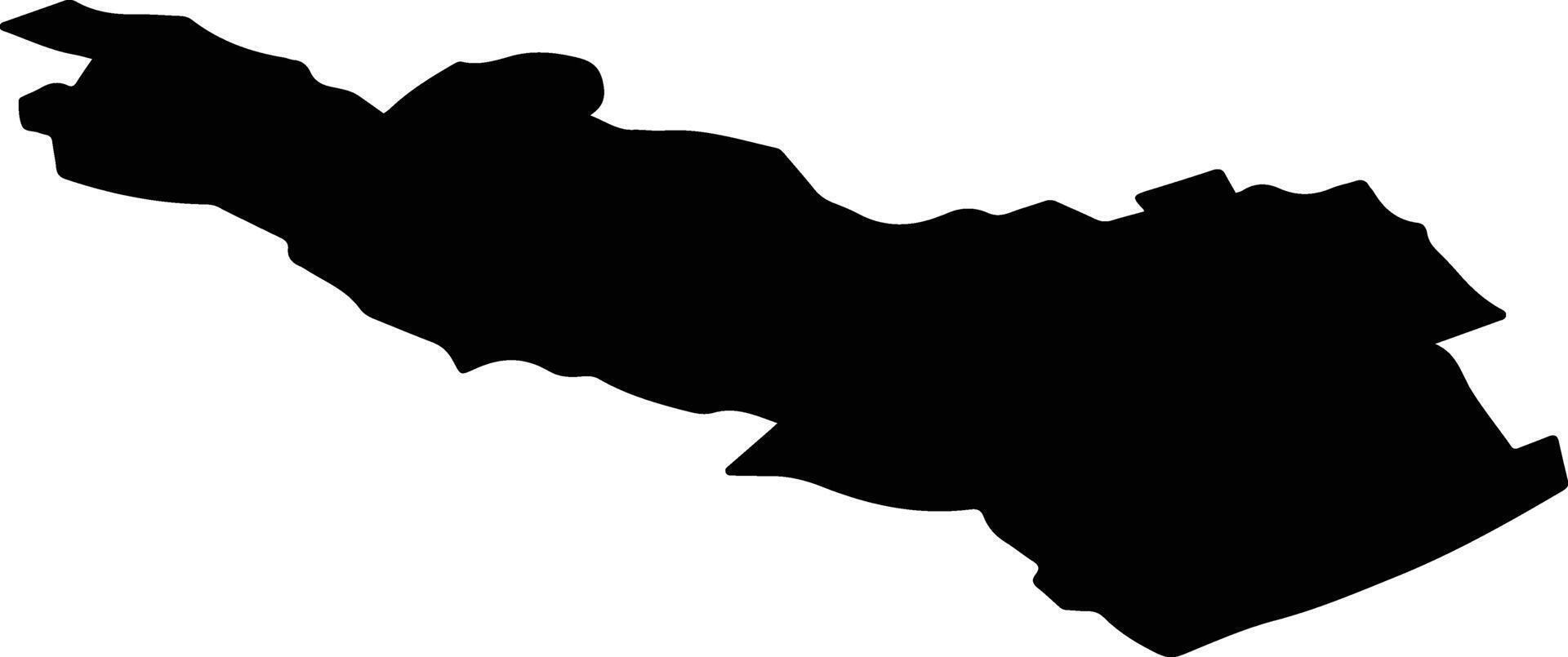 Race Fram Slovenia silhouette map vector