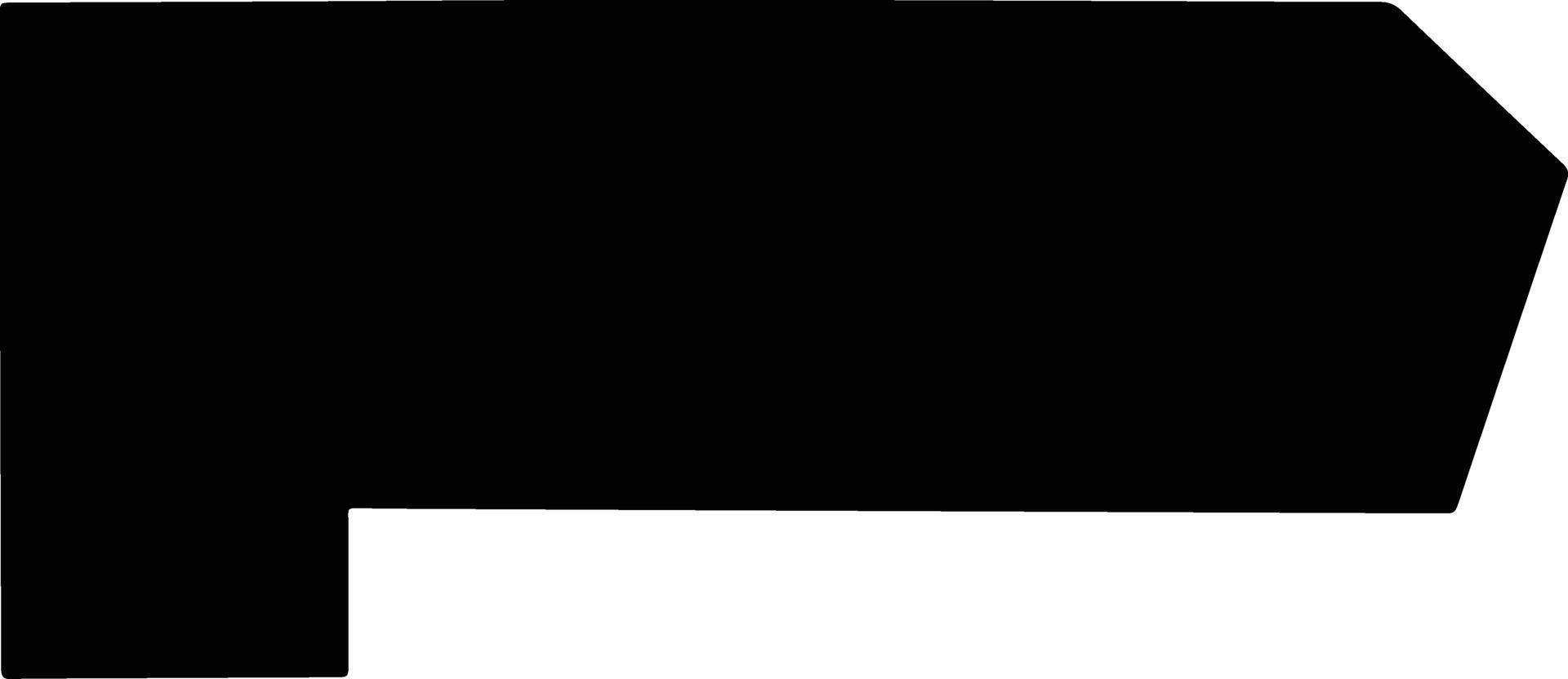 Racine United States silhouette map vector