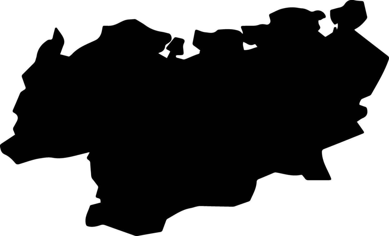 Rafael Freyre Cuba silhouette map vector