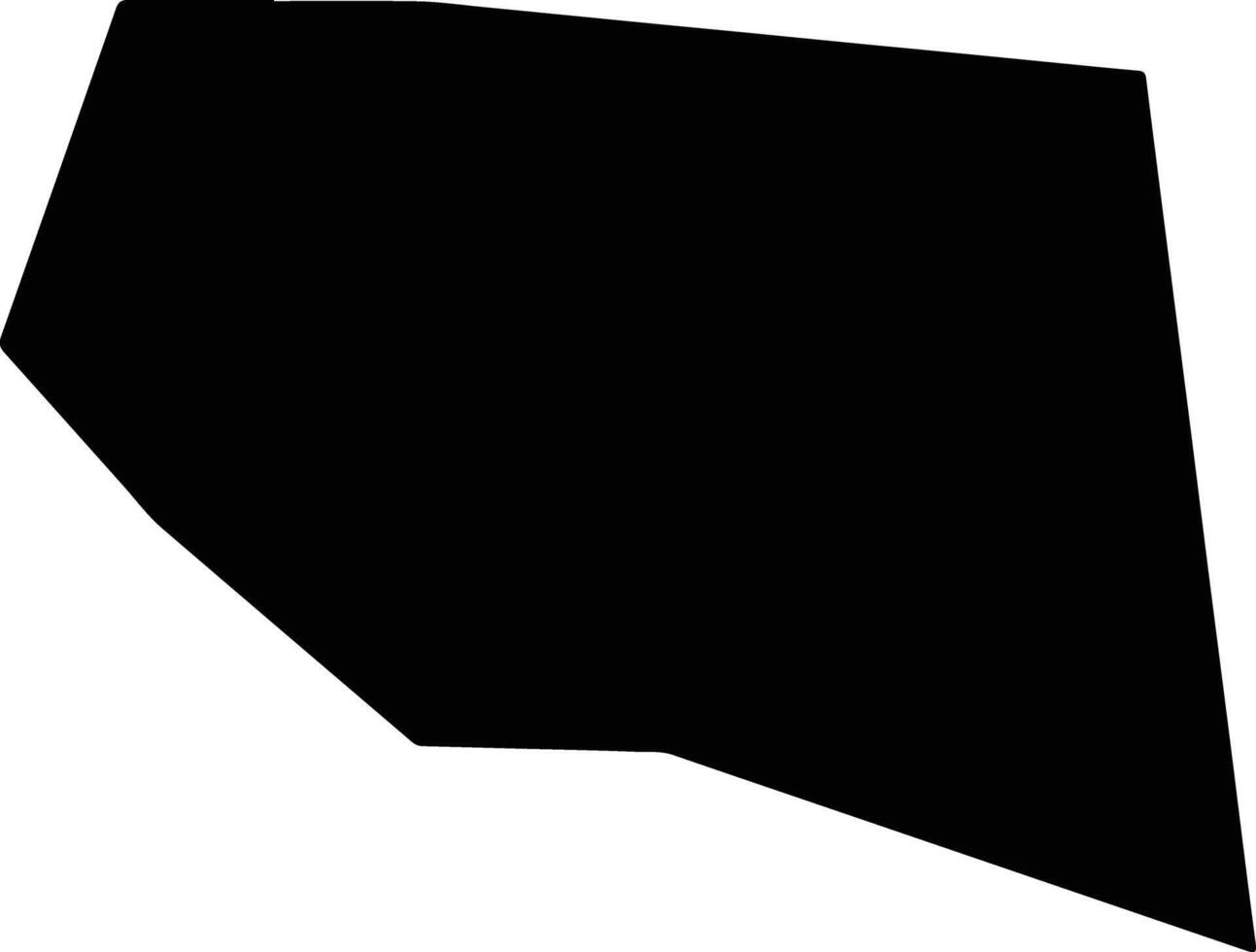 Rains United States silhouette map vector