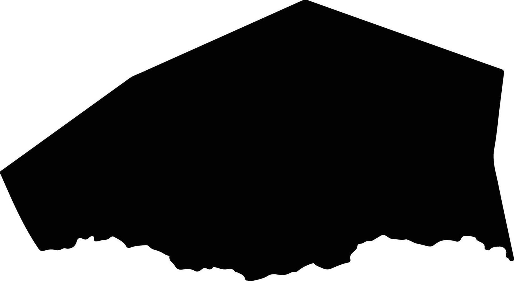 Rakhiv Ukraine silhouette map vector