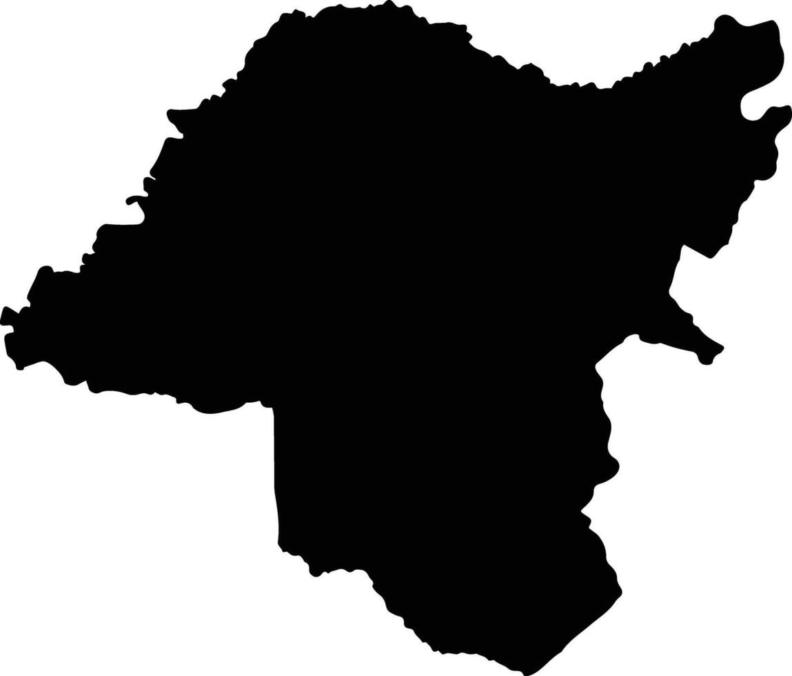 Ratsada Thailand silhouette map vector