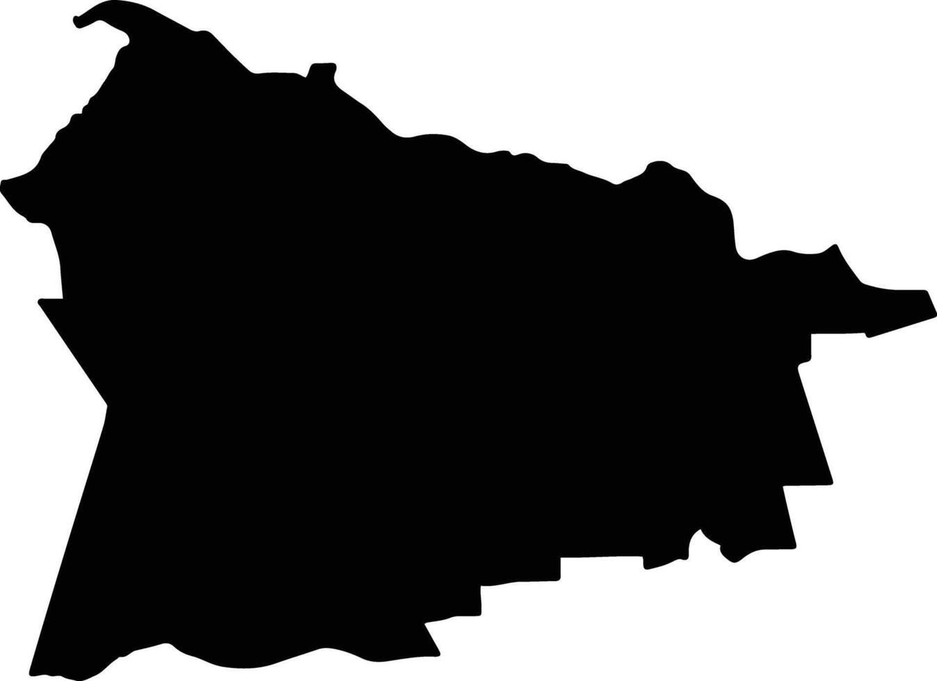 Raul Arsenio Oviedo Paraguay silhouette map vector