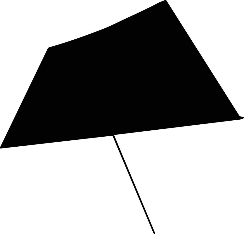 Rawda Kuwait silhouette map vector
