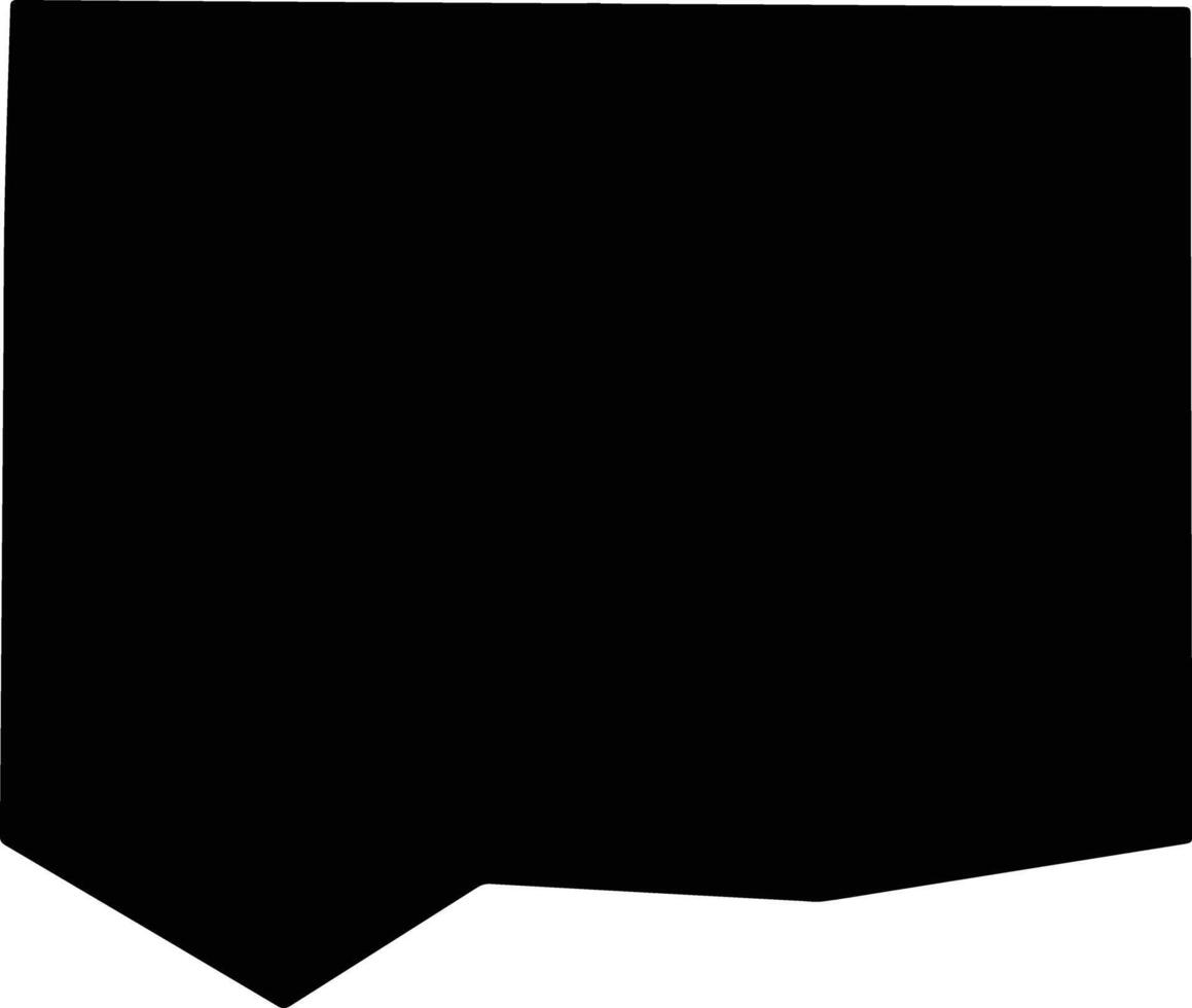 Ray United States silhouette map vector