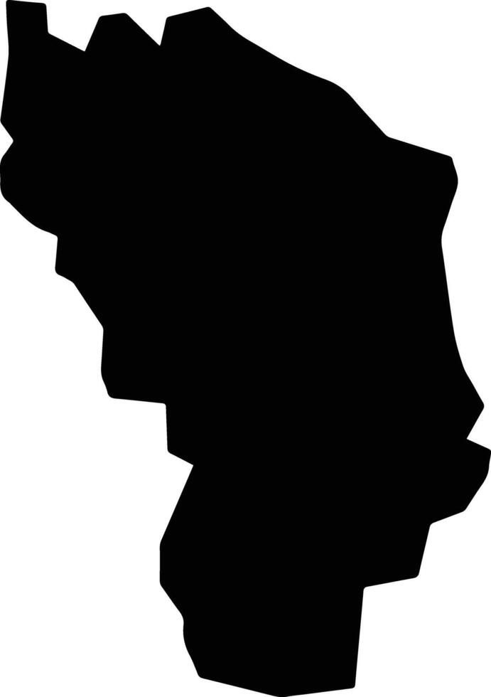 Razih Yemen silhouette map vector