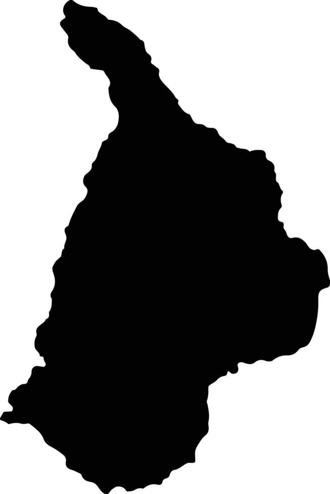 Recetor Colombia silhouette map vector