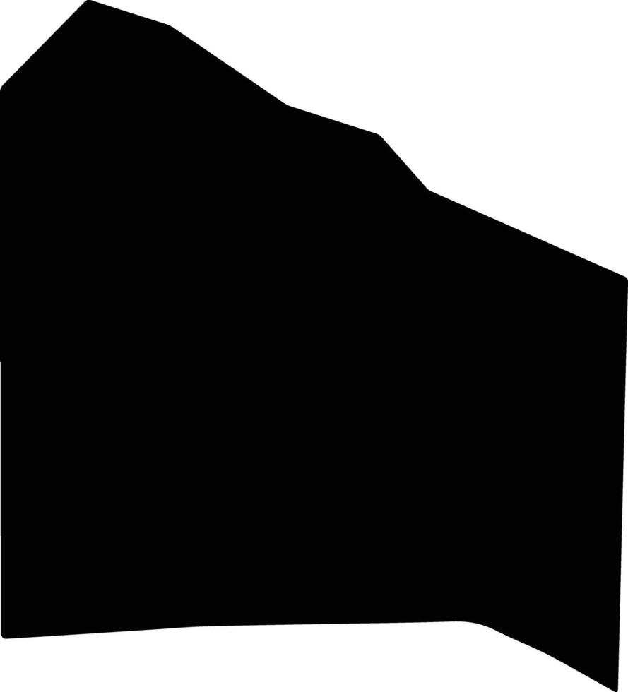 Red River United States silhouette map vector