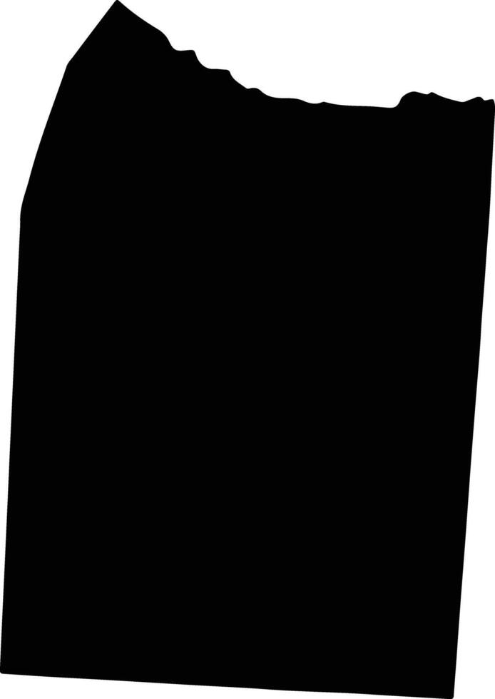 Rehoboth West Namibia silhouette map vector