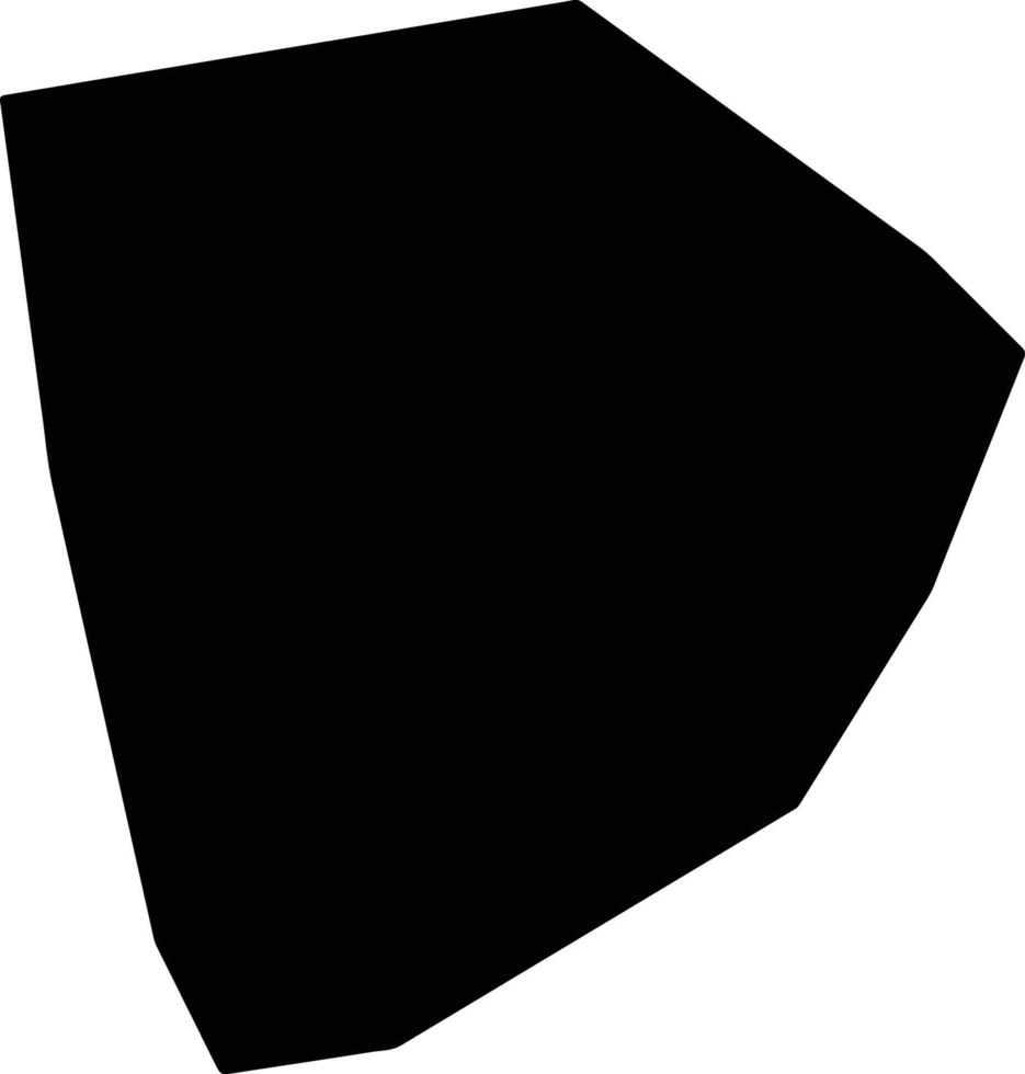 Reifi Gharb Kassala Sudan silhouette map vector