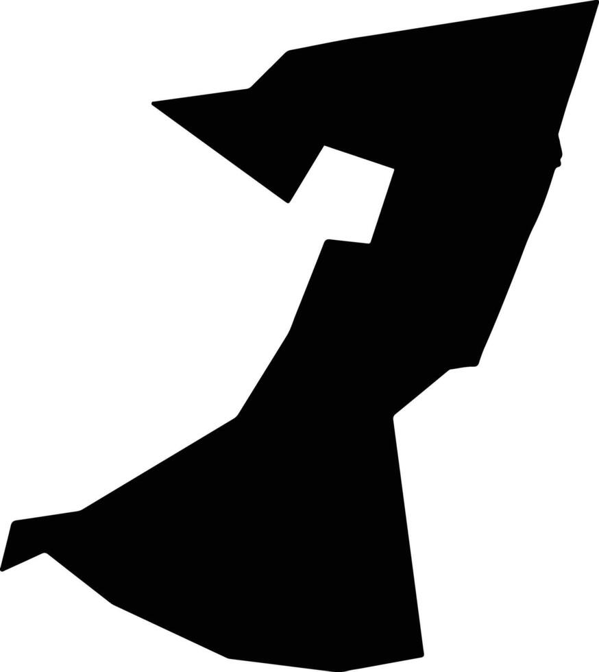 Reifi Kassla Sudan silhouette map vector