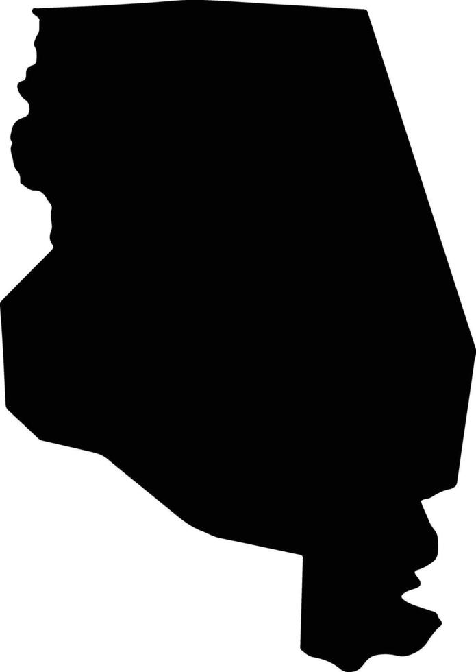 Reitoca Honduras silhouette map vector