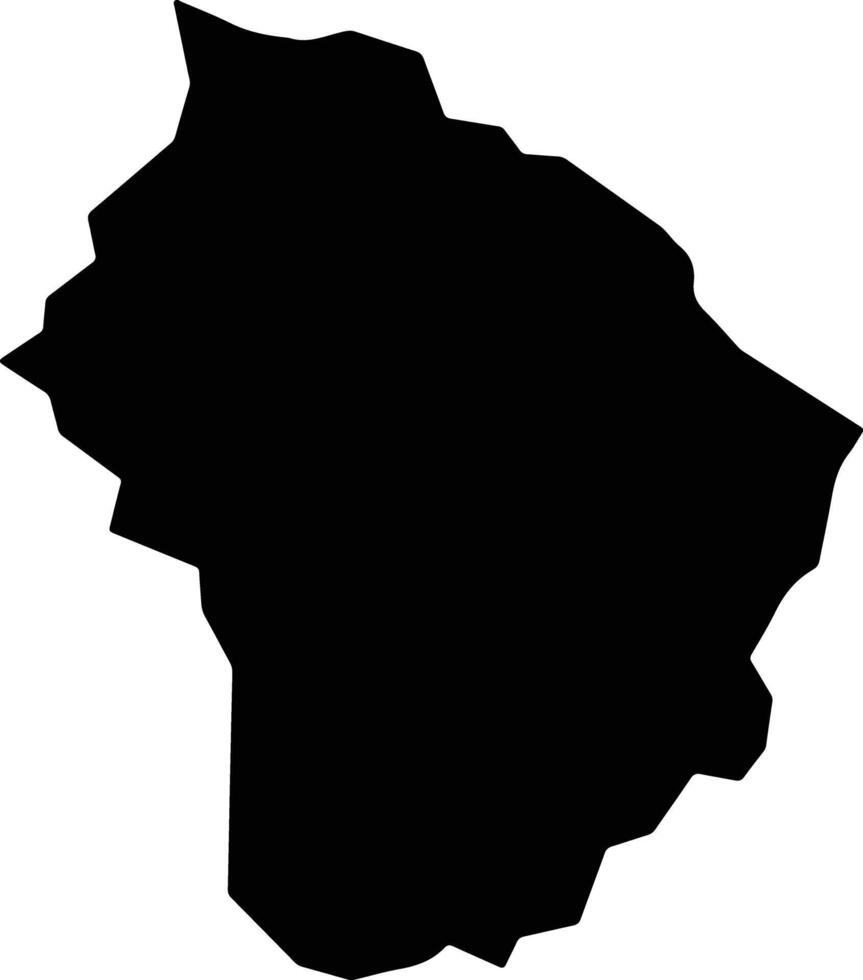 Reserva Brazil silhouette map vector