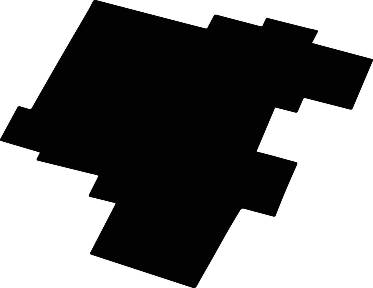 REVIGA Romania silhouette map vector