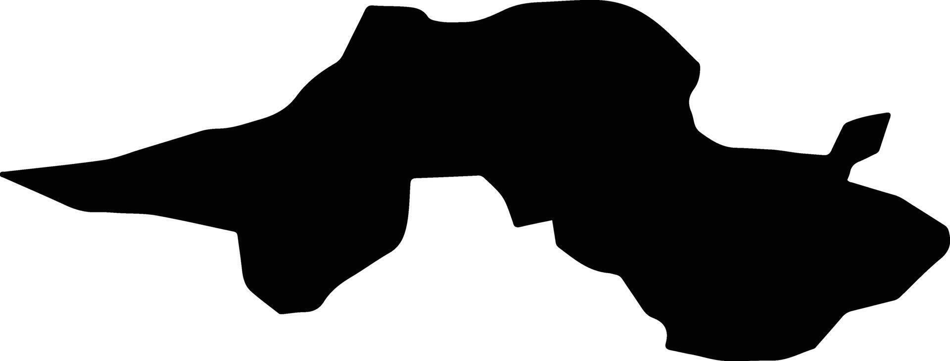 Rheinfelden Switzerland silhouette map vector