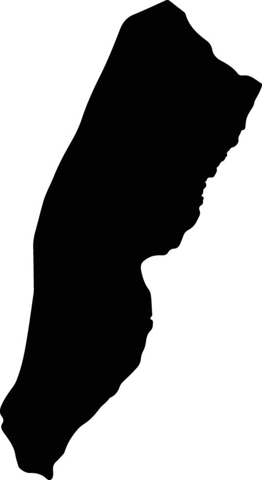 RIABA Equatorial Guinea silhouette map vector