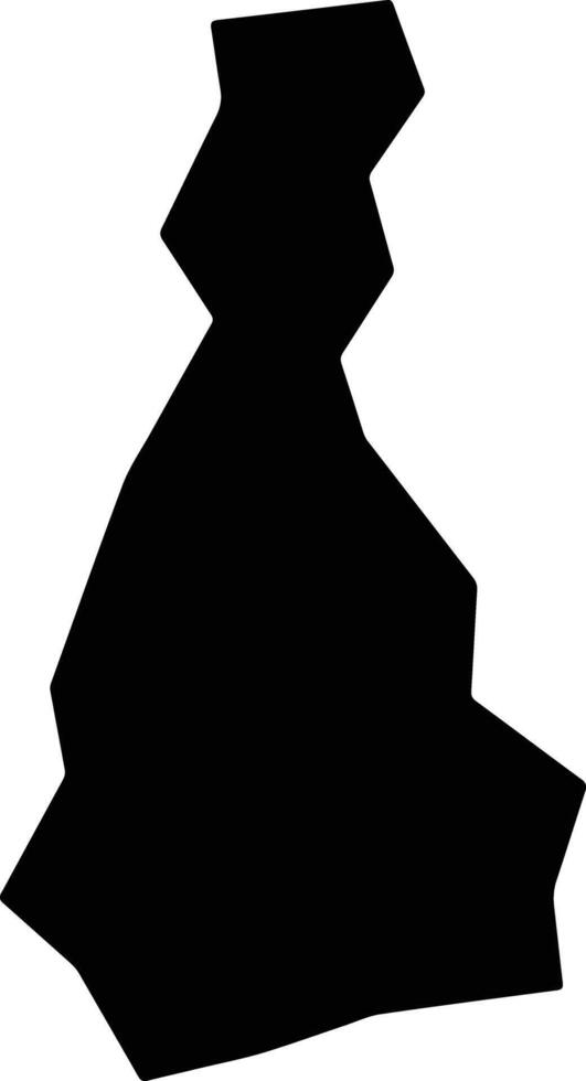 Rialma Brazil silhouette map vector
