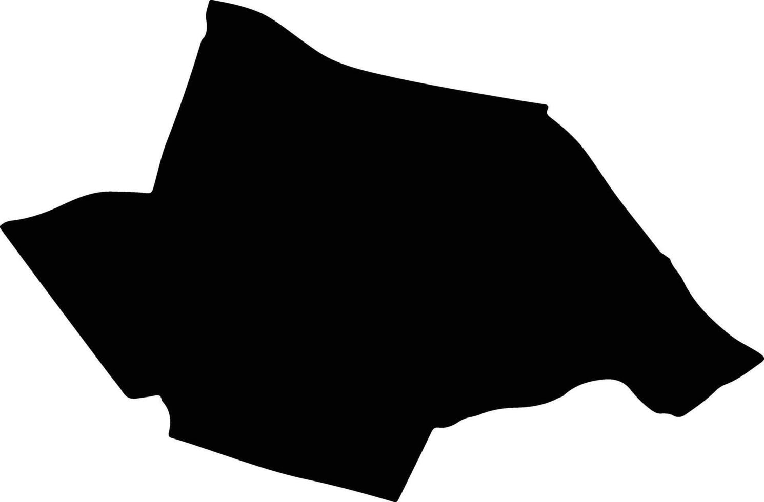 Ridderkerk Netherlands silhouette map vector