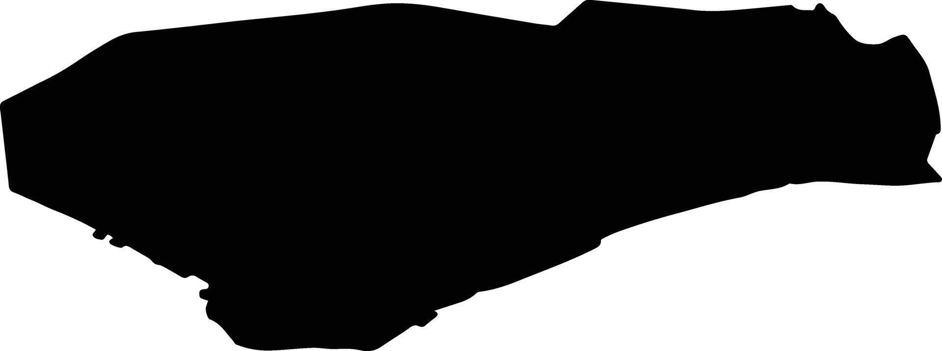 Rijssen Holten Netherlands silhouette map vector