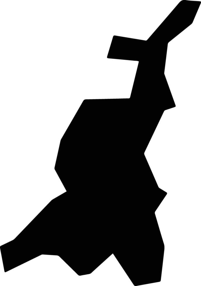 Rimi Nigeria silhouette map vector
