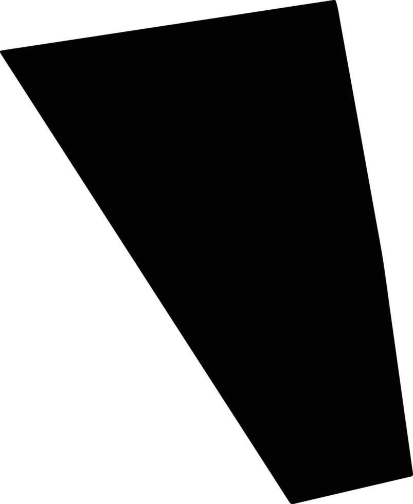 Riqqa Kuwait silhouette map vector