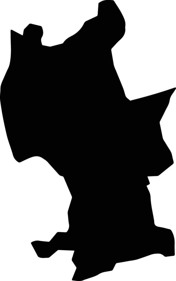 Riyad Egypt silhouette map vector