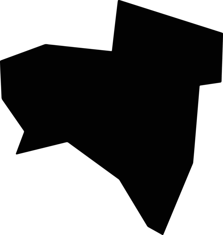 Rongshuimiaozuzizhixian China silhouette map vector