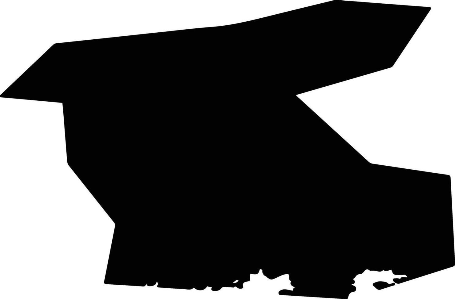 Ronneby Sweden silhouette map vector