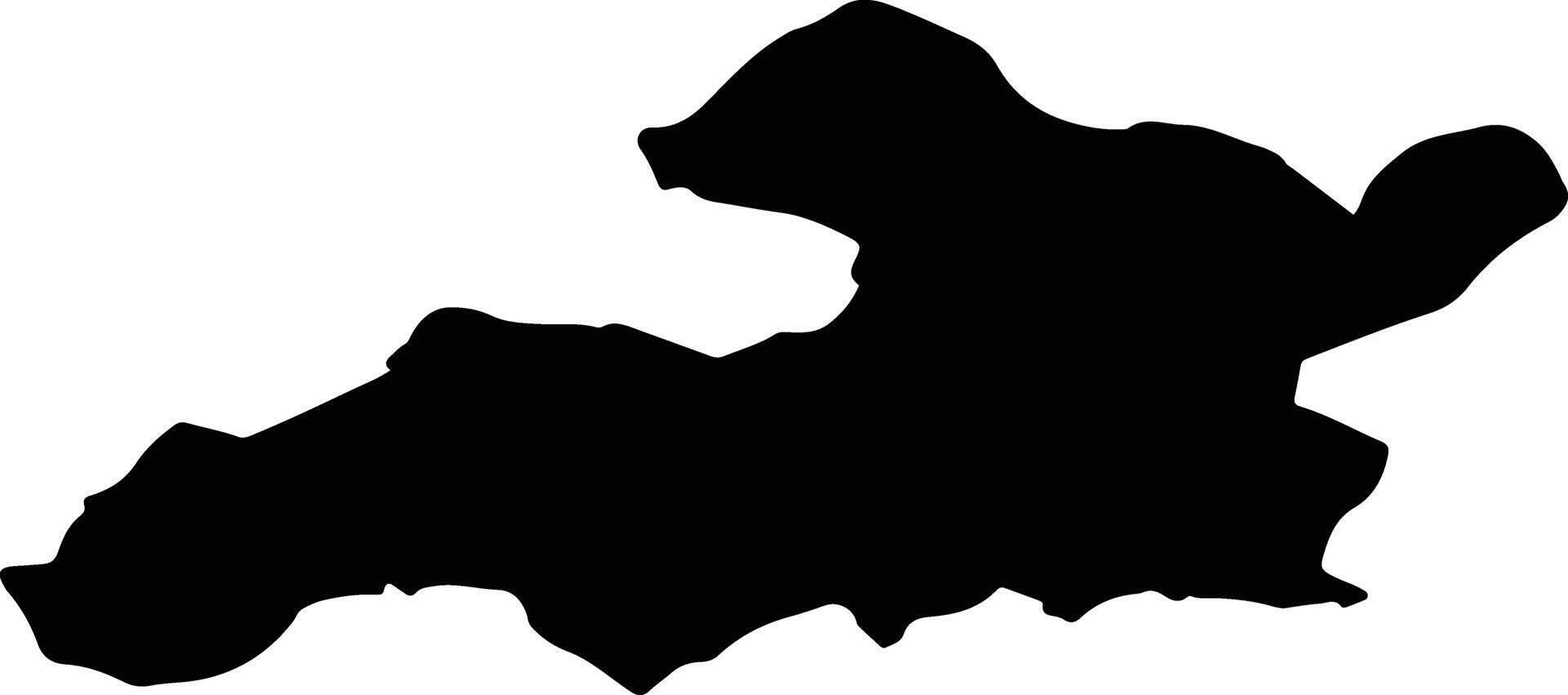 Rosport Luxembourg silhouette map vector