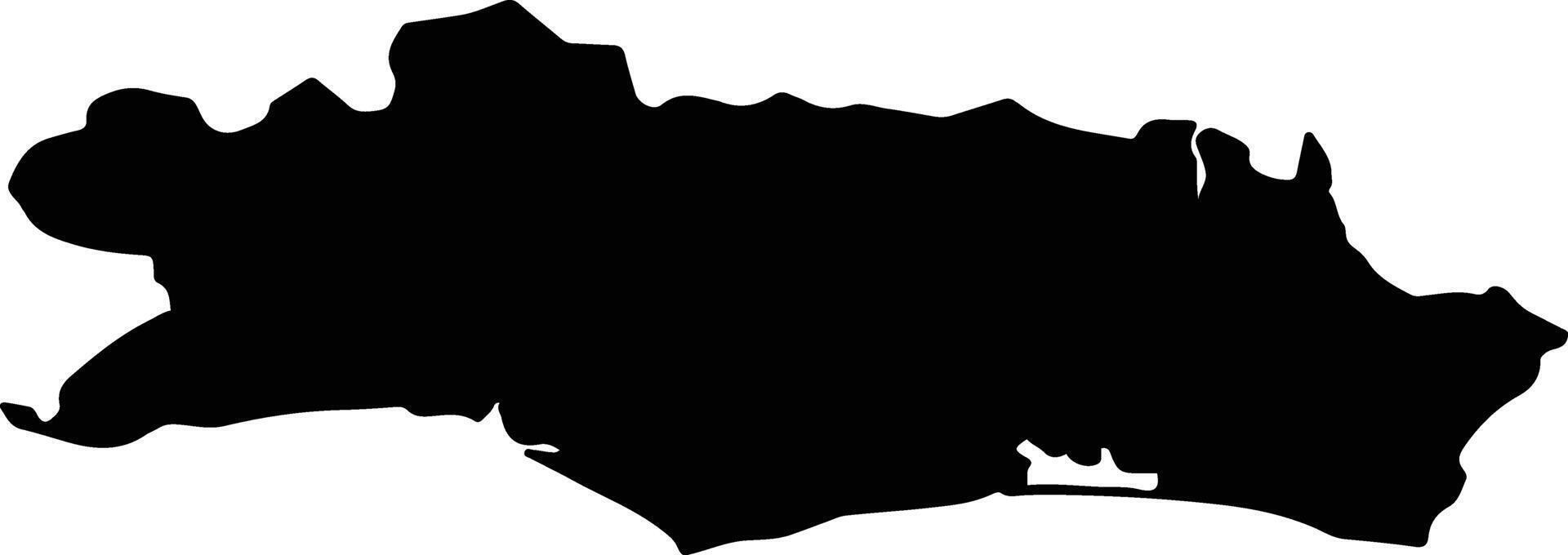 ROSSLARE LEA 5 Ireland silhouette map vector