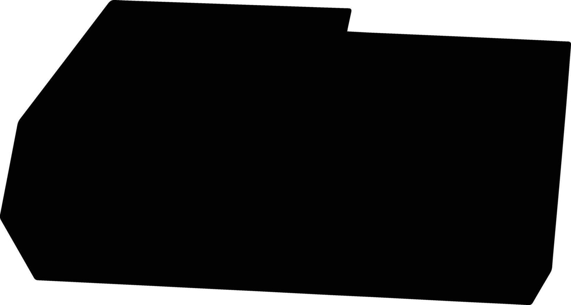 Ross United States silhouette map vector