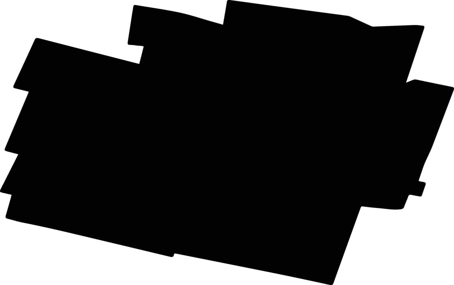 ROTUNDA Romania silhouette map vector